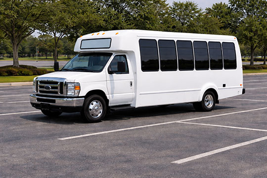 20-passenger minibus available for charter in Bend, OR