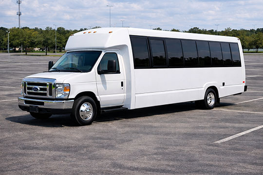 25-passenger minibus available for charter in Bend, OR